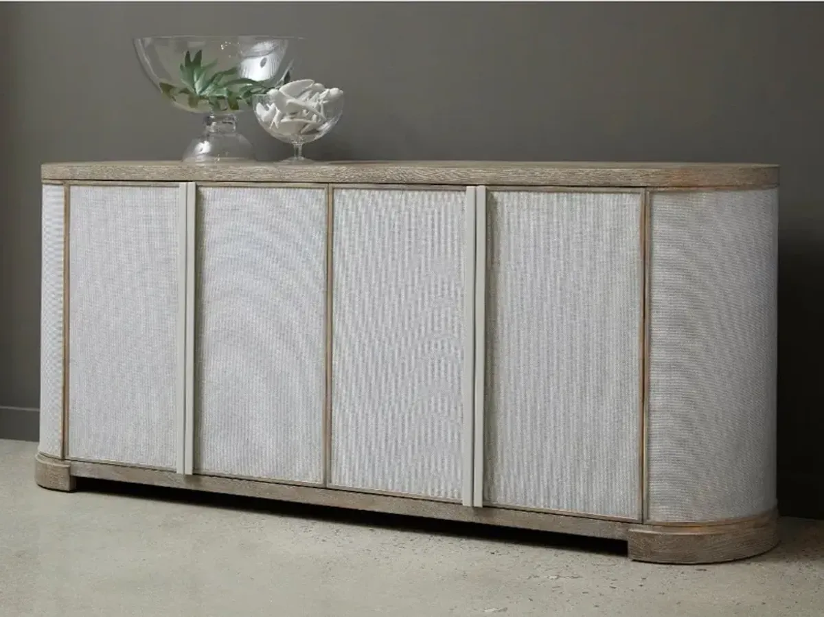 Khakory Natural and Gray Credenza