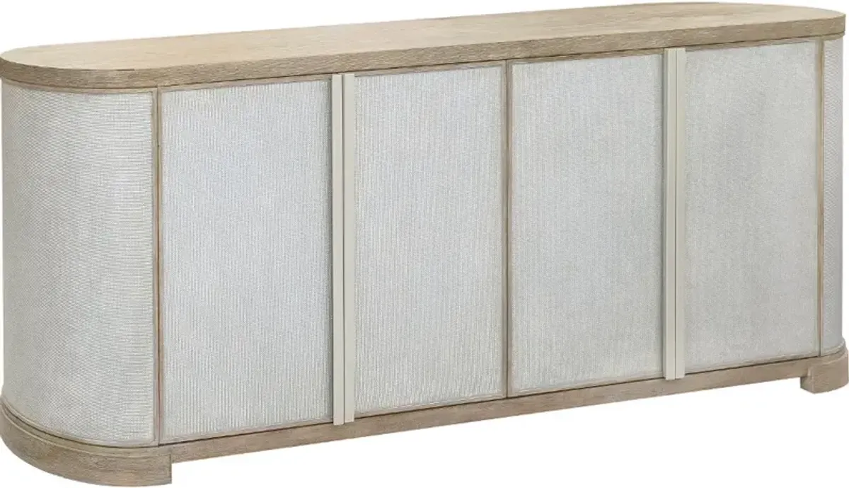 Khakory Natural and Gray Credenza