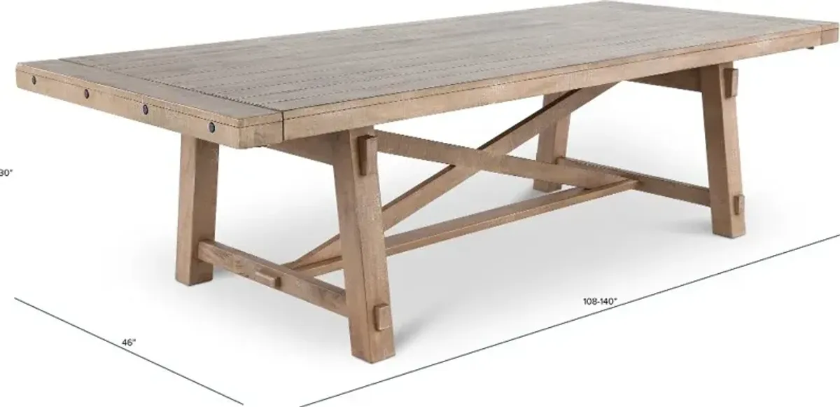 Cassie Natural Dining Table