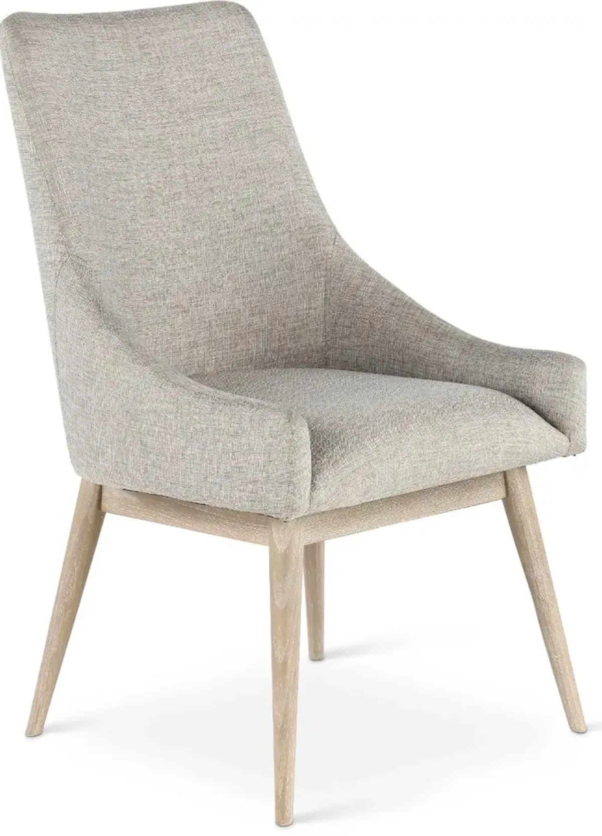 Olivia Wheat Beige and Gray Upholstered Arm Chair