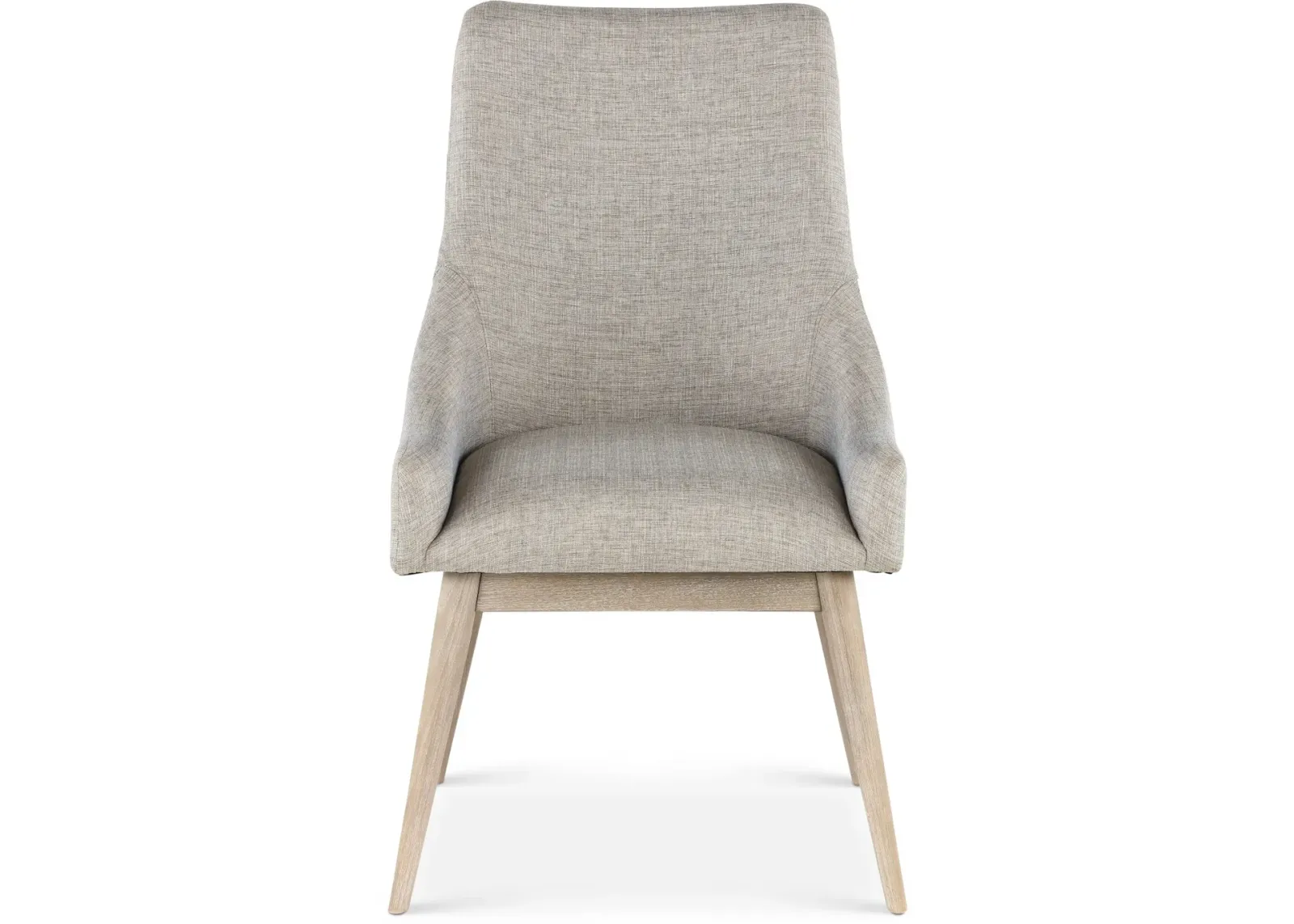 Olivia Wheat Beige and Gray Upholstered Arm Chair