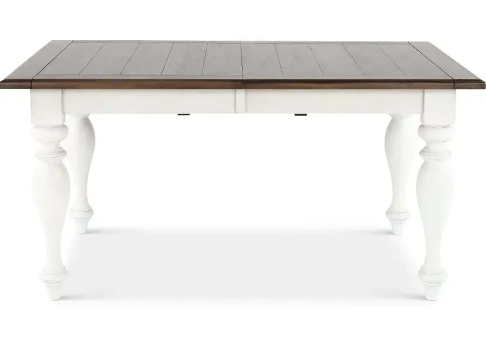 Pasadena White and Brown Dining Table