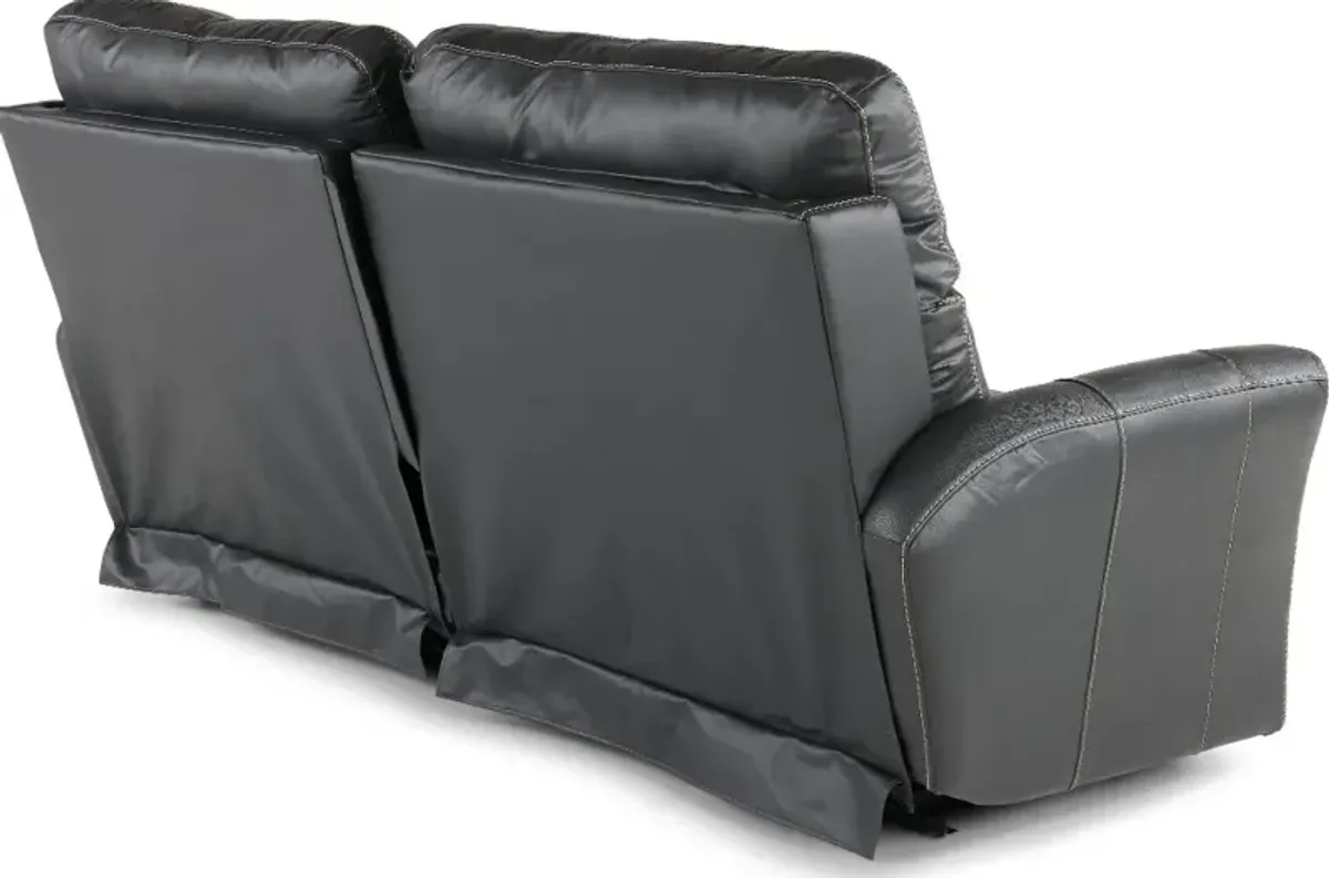 Fredda Gray Power Reclining Sofa