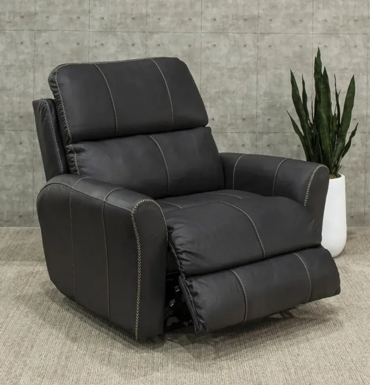 Fredda Gray Power Recliner