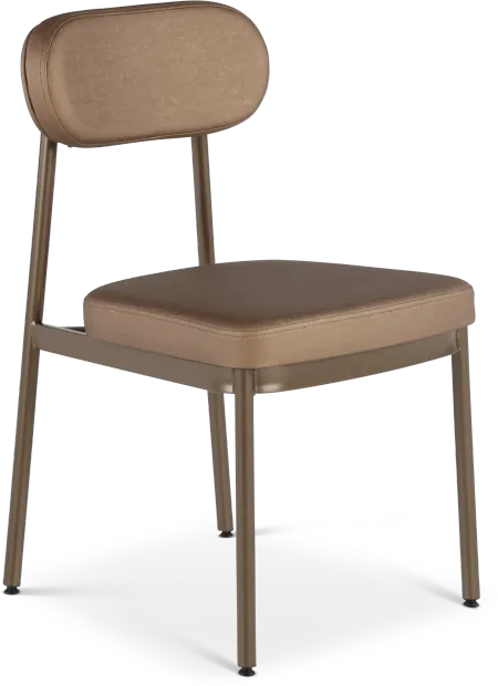 Ellington Brown and Bronze Dining Chair