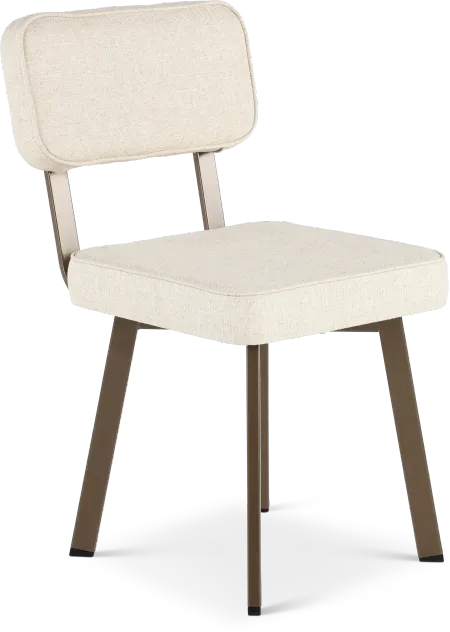 Ellington Beige and Bronze Dining Chair
