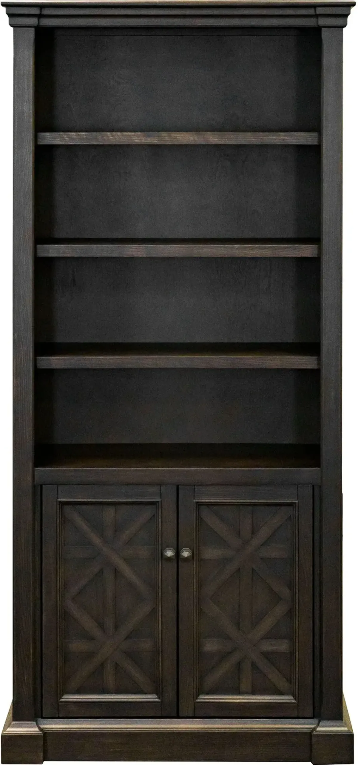 Kingston Dark Chocolate 78 Inch Bookcase