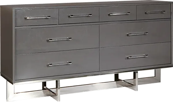 Encore Platinum Gray Dresser