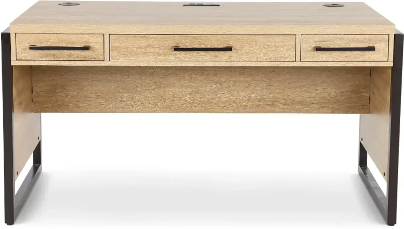 Mason Natural and Black Writing Desk