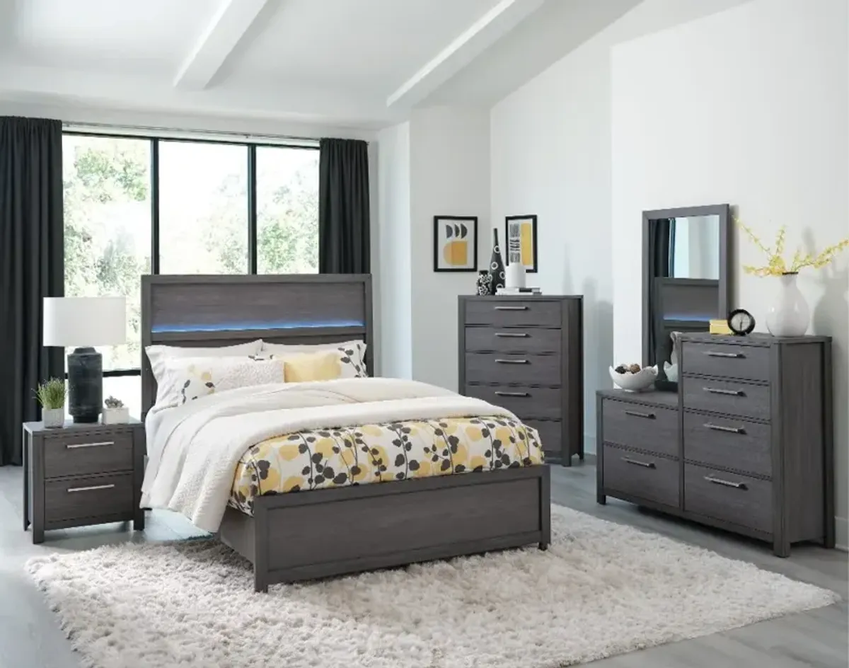 Westpoint Gray Nightstand