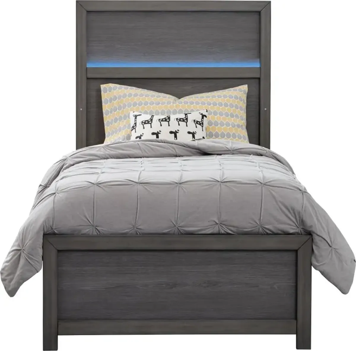 Westpoint Gray Twin Bed