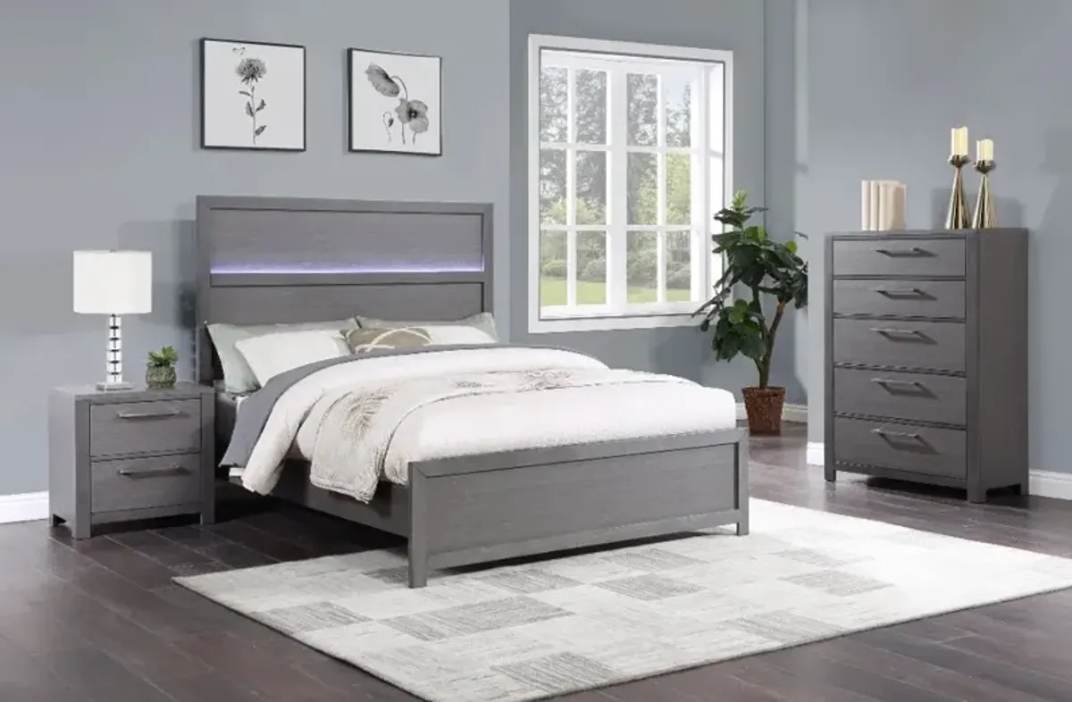 Westpoint Gray Full Bed