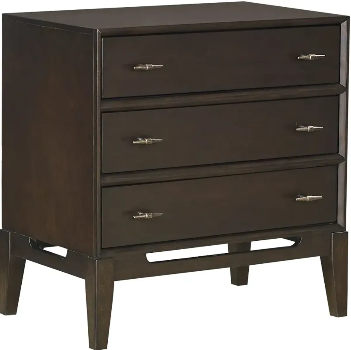 Sutton Dark Brown Nightstand