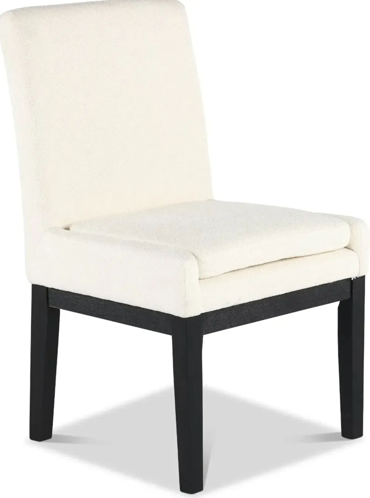 Aubrey White Upholstered Dining Chair