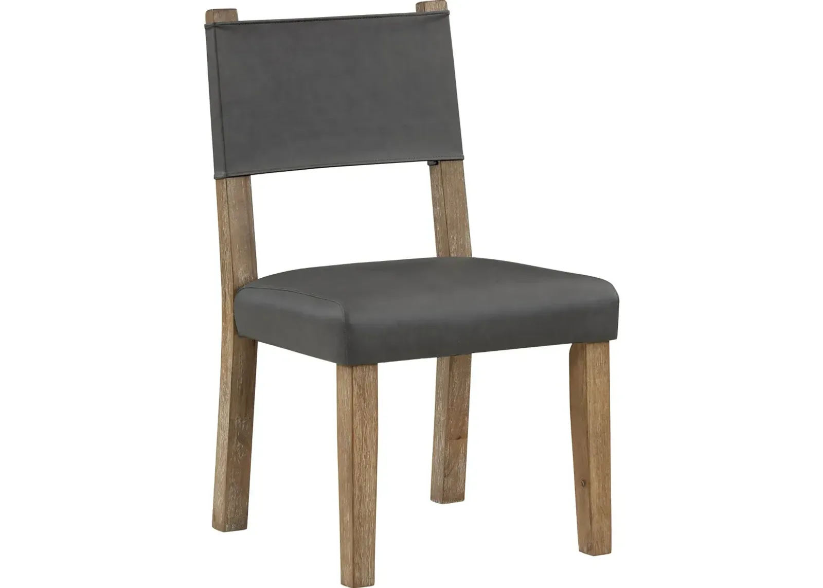 Aubrey Driftwood and Gray Dining Chair