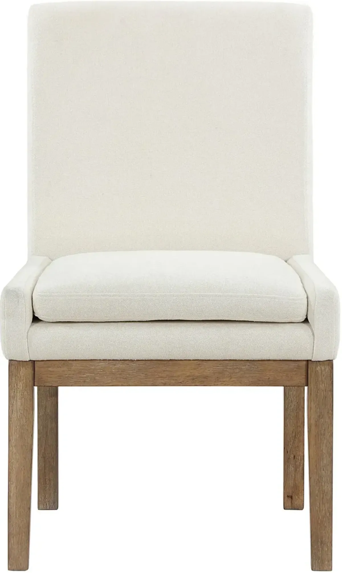 Aubrey White Upholstered Dining Chair