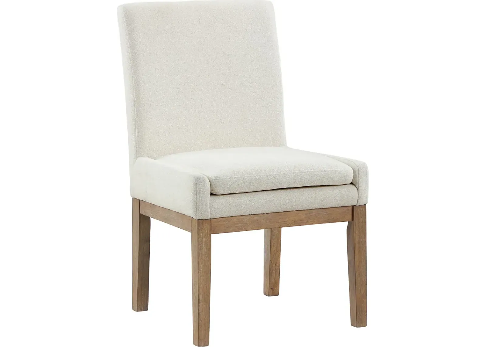 Aubrey White Upholstered Dining Chair