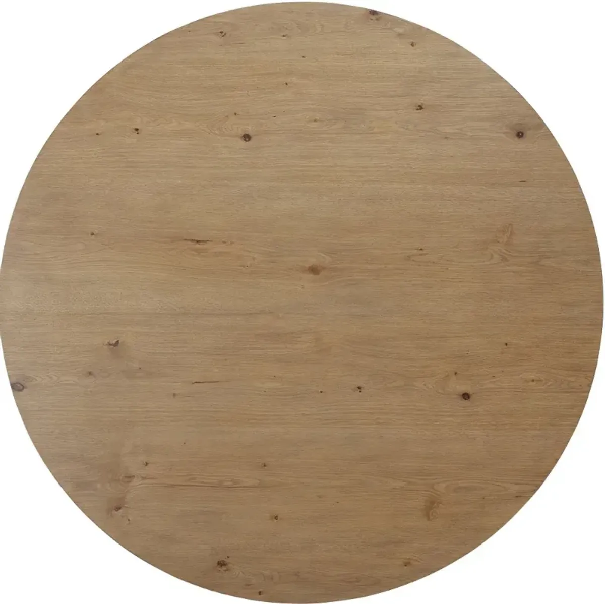 Aubrey Driftwood Round Dining Table