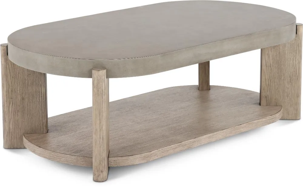 Affinity Faux Concrete Coffee Table