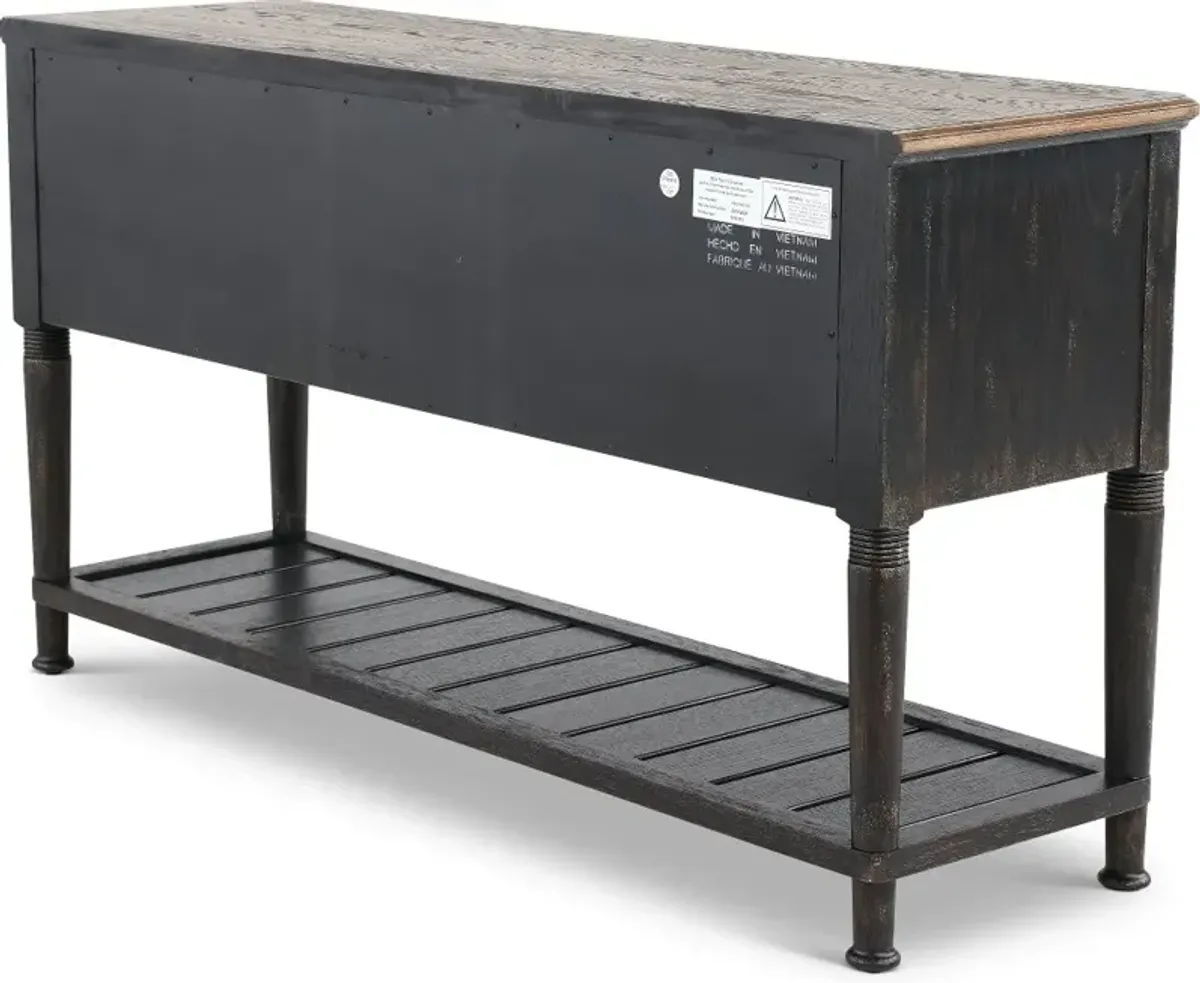 Americana Black Dining Server