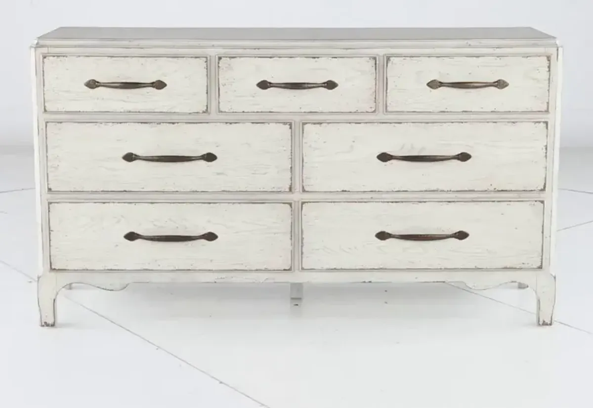 Americana Cream White Dresser