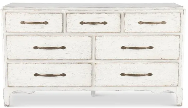 Americana Cream White Dresser