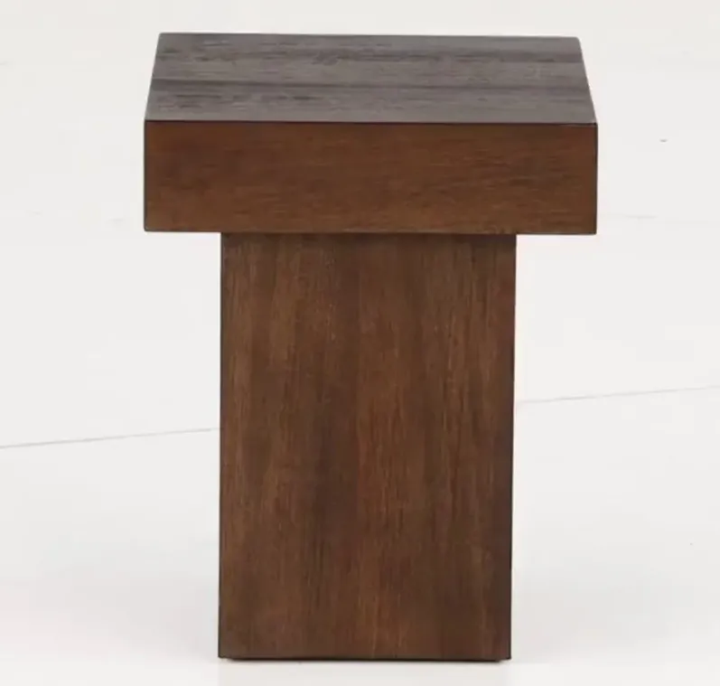 Padula Mango Brown End Table