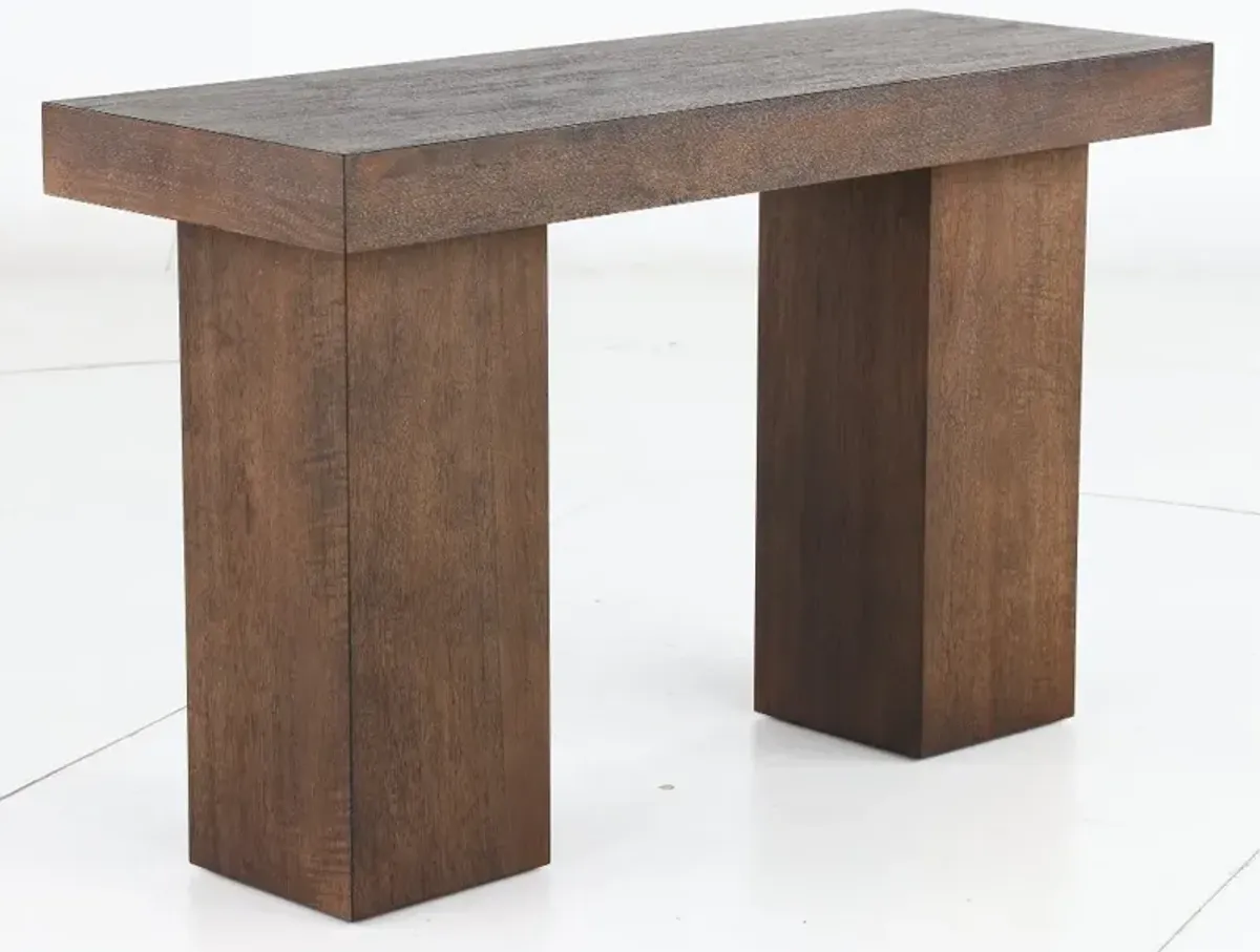 Padula Mango Brown Sofa Table