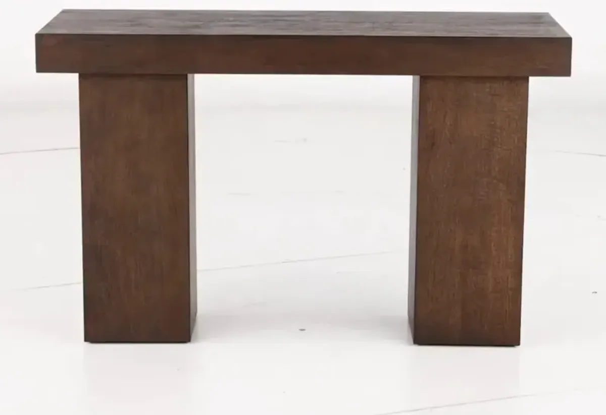 Padula Mango Brown Sofa Table