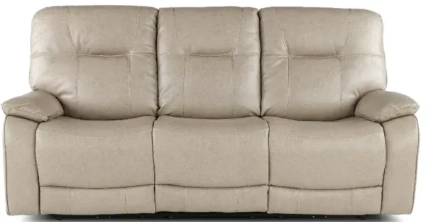 Axel Beige Power Reclining Sofa