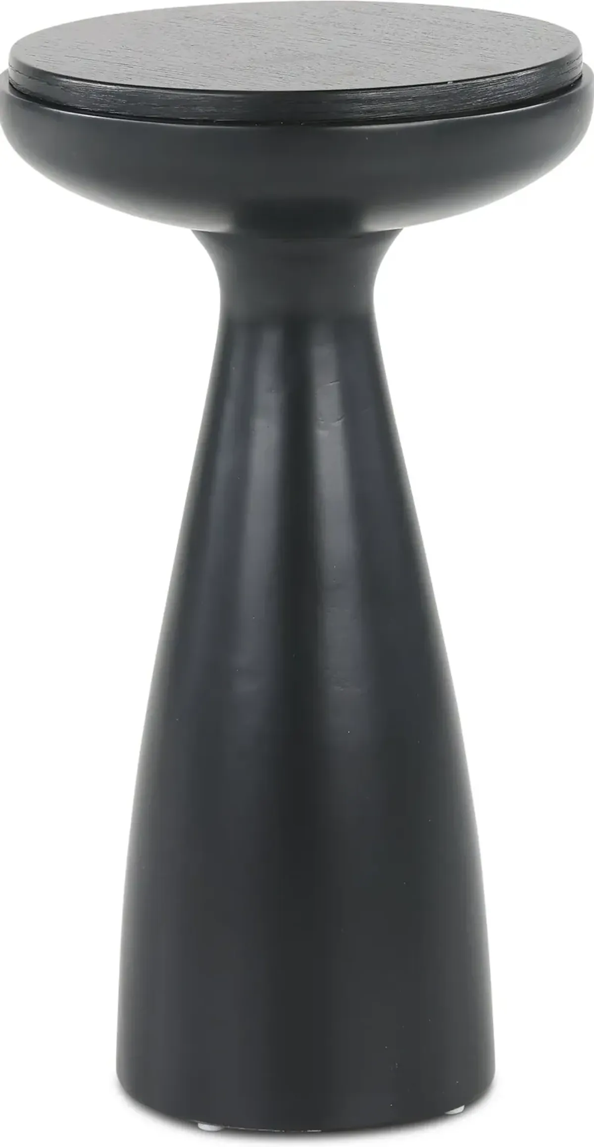 Loft Black Accent Table