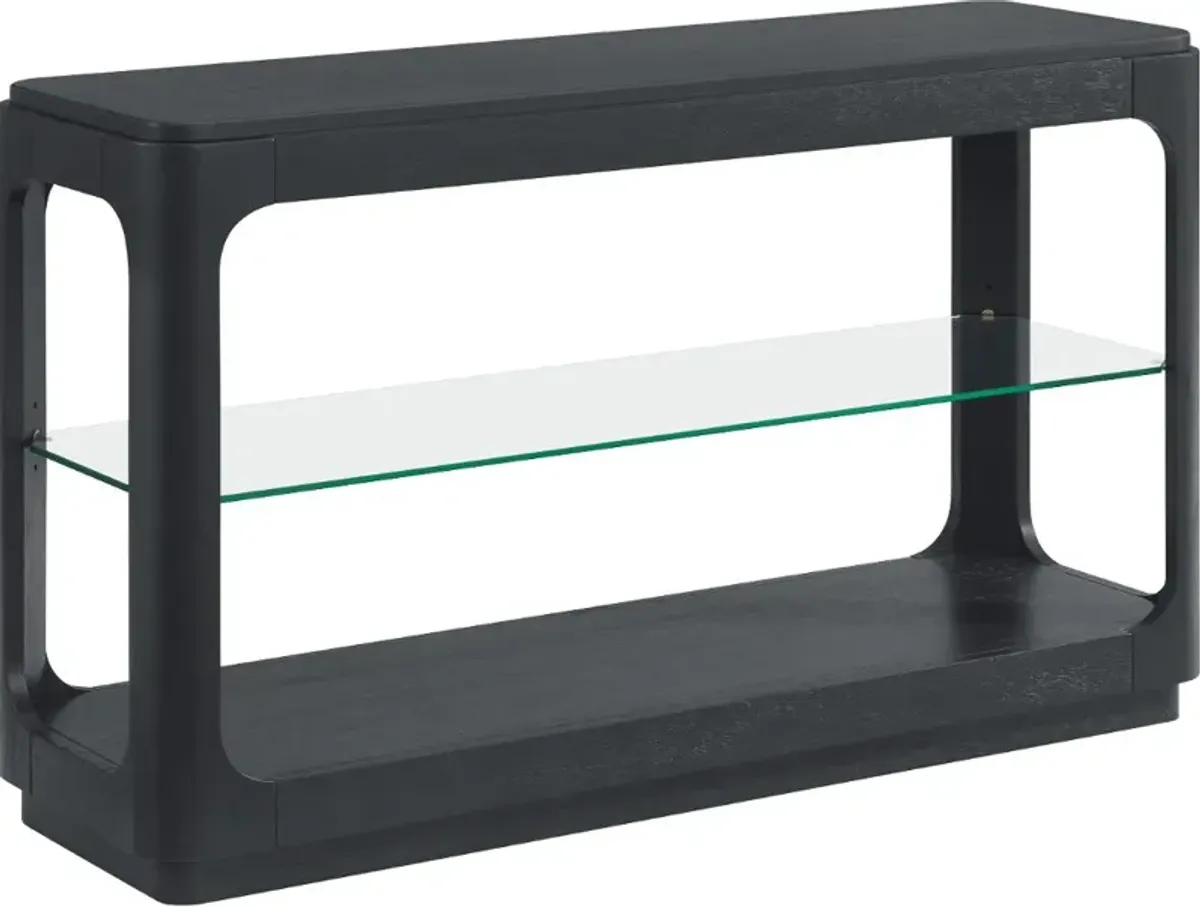 Loft Black Sofa Table