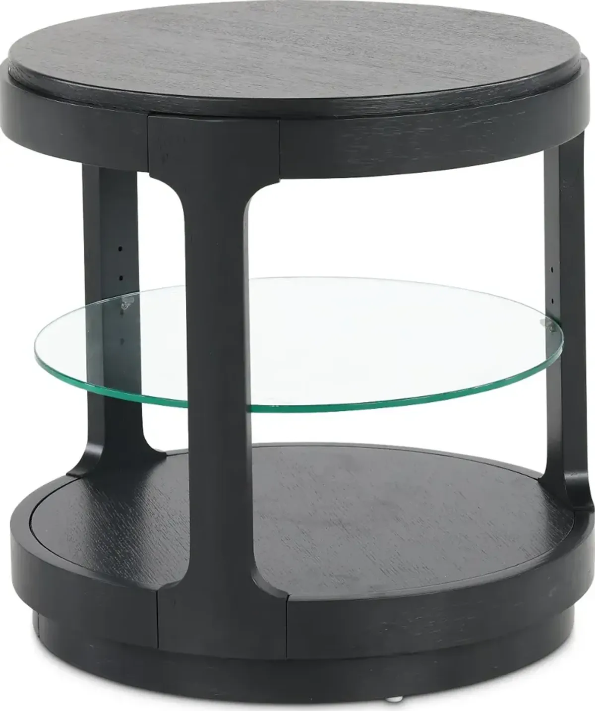 Loft Black End Table