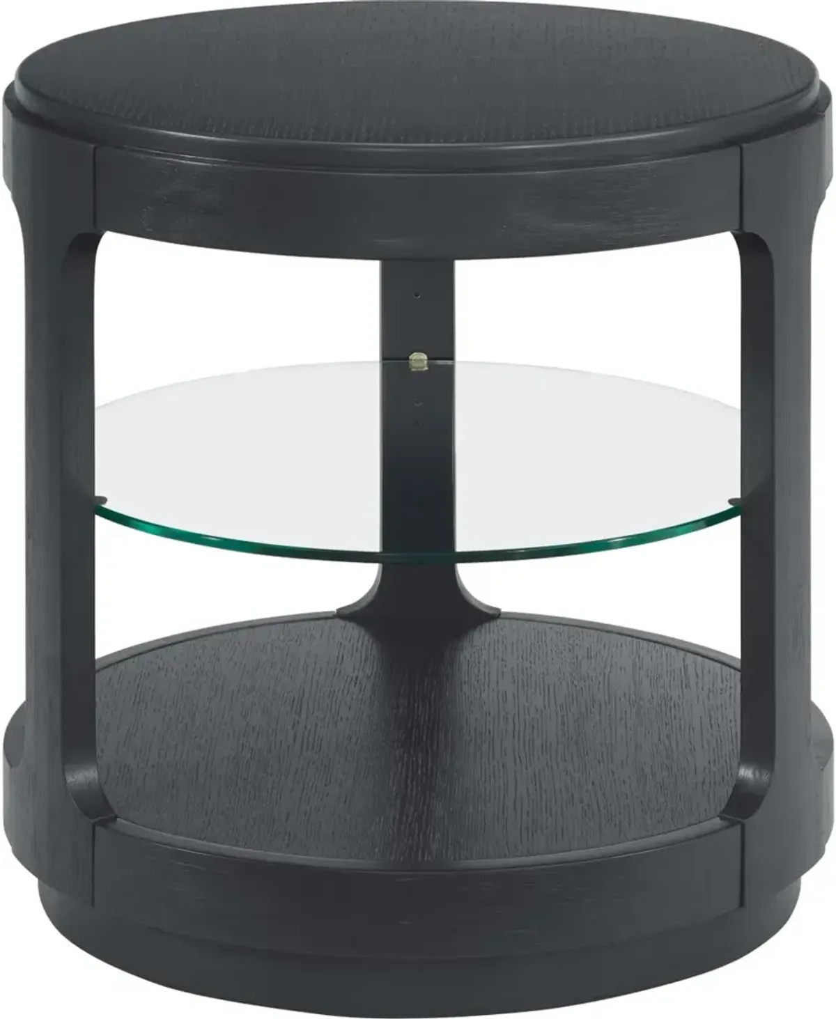 Loft Black End Table