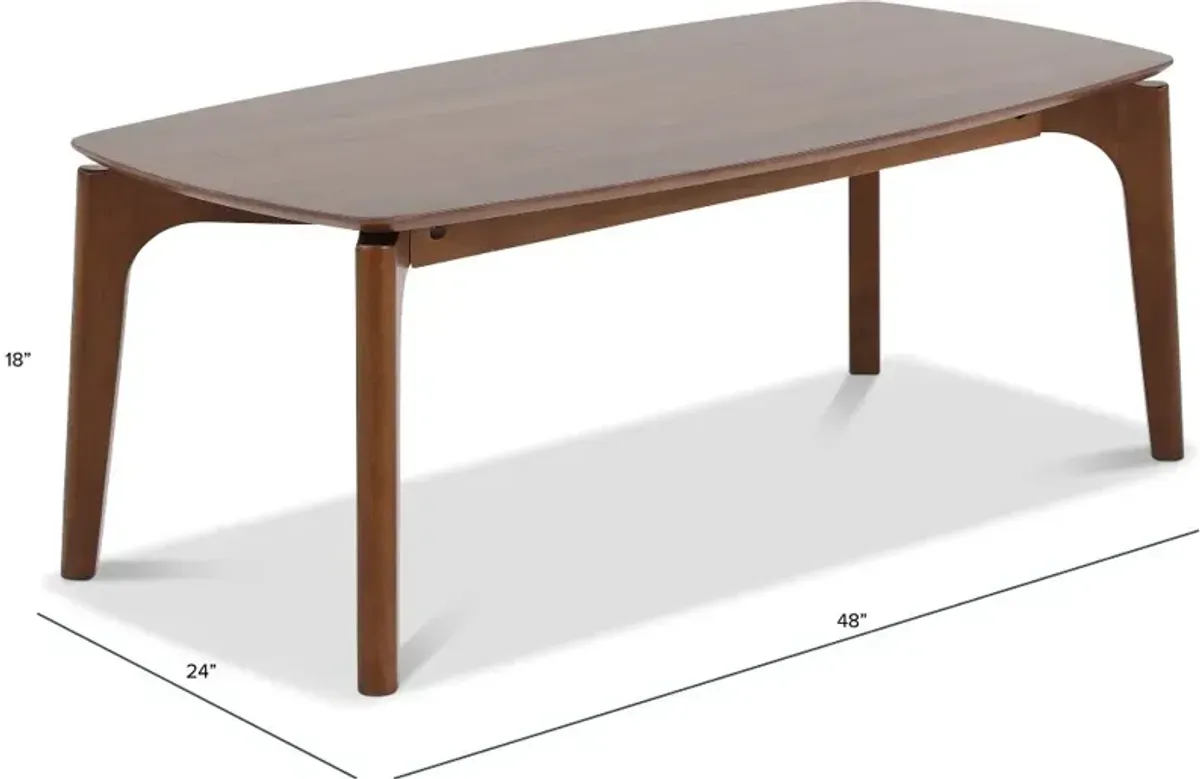 Uptown Walnut Coffee Table