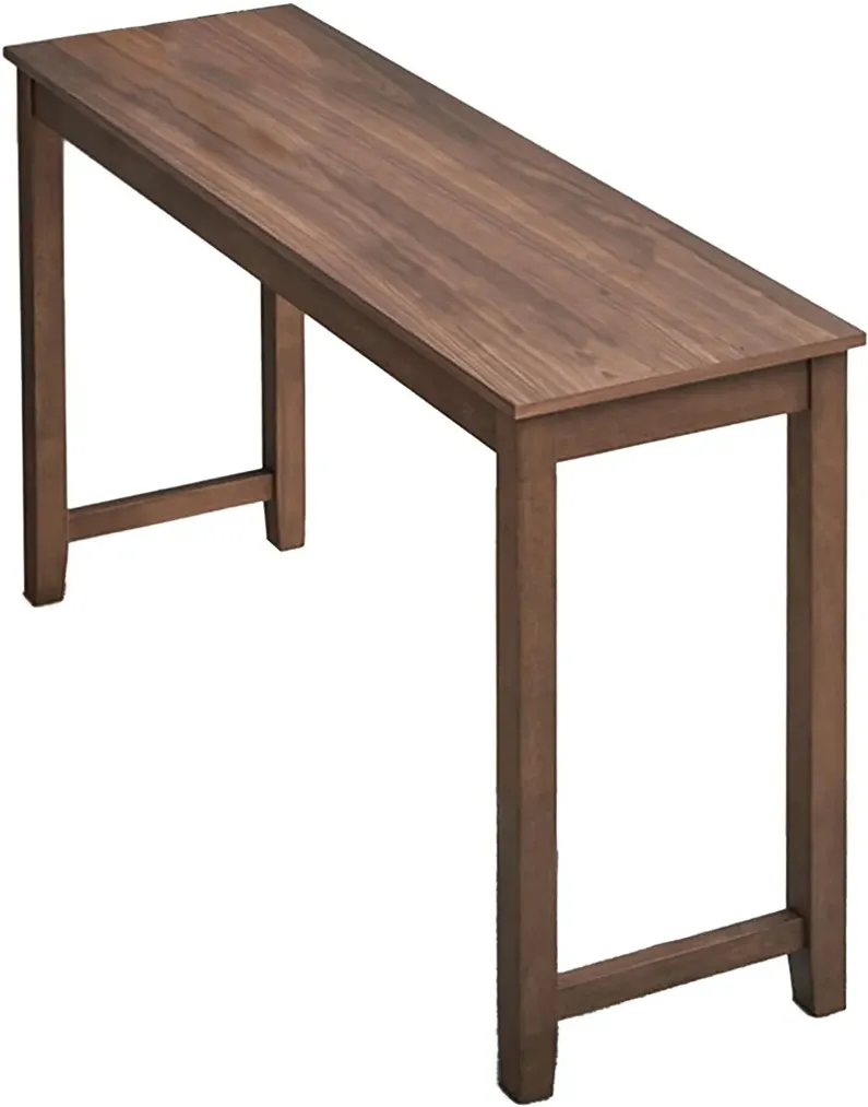 Uptown Walnut Sofa Table and Stool Set