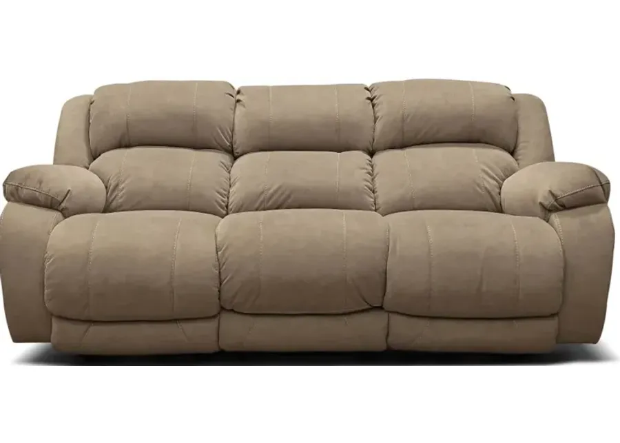 Port Arthur Khaki Power Reclining Sofa