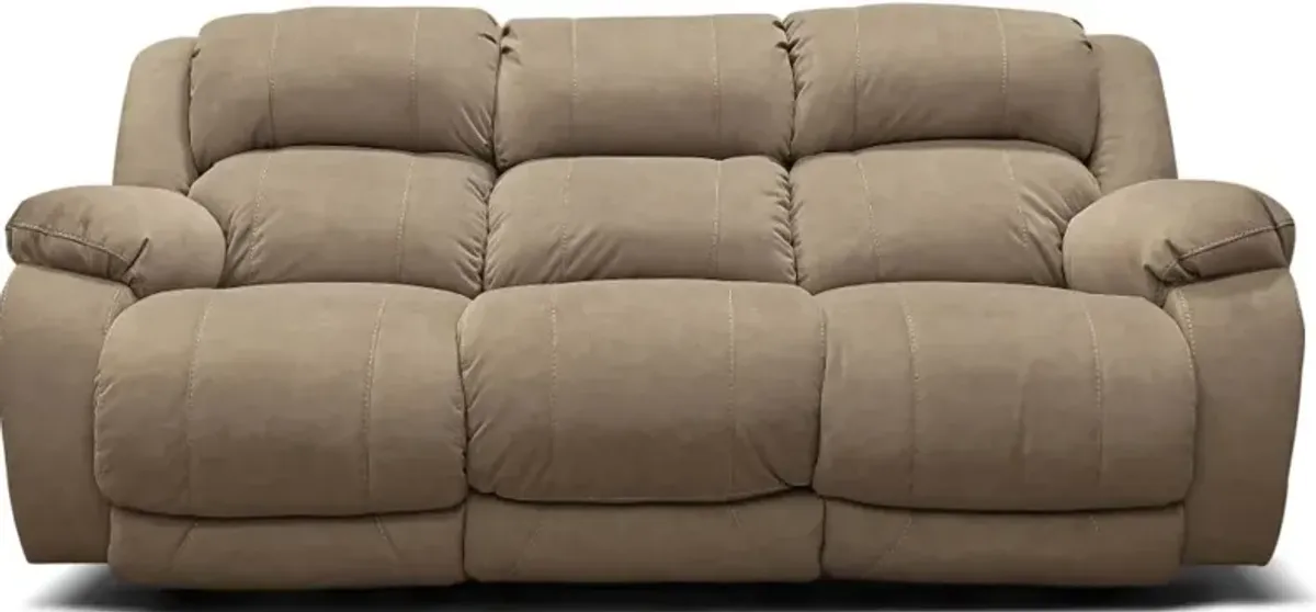 Port Arthur Khaki Power Reclining Sofa