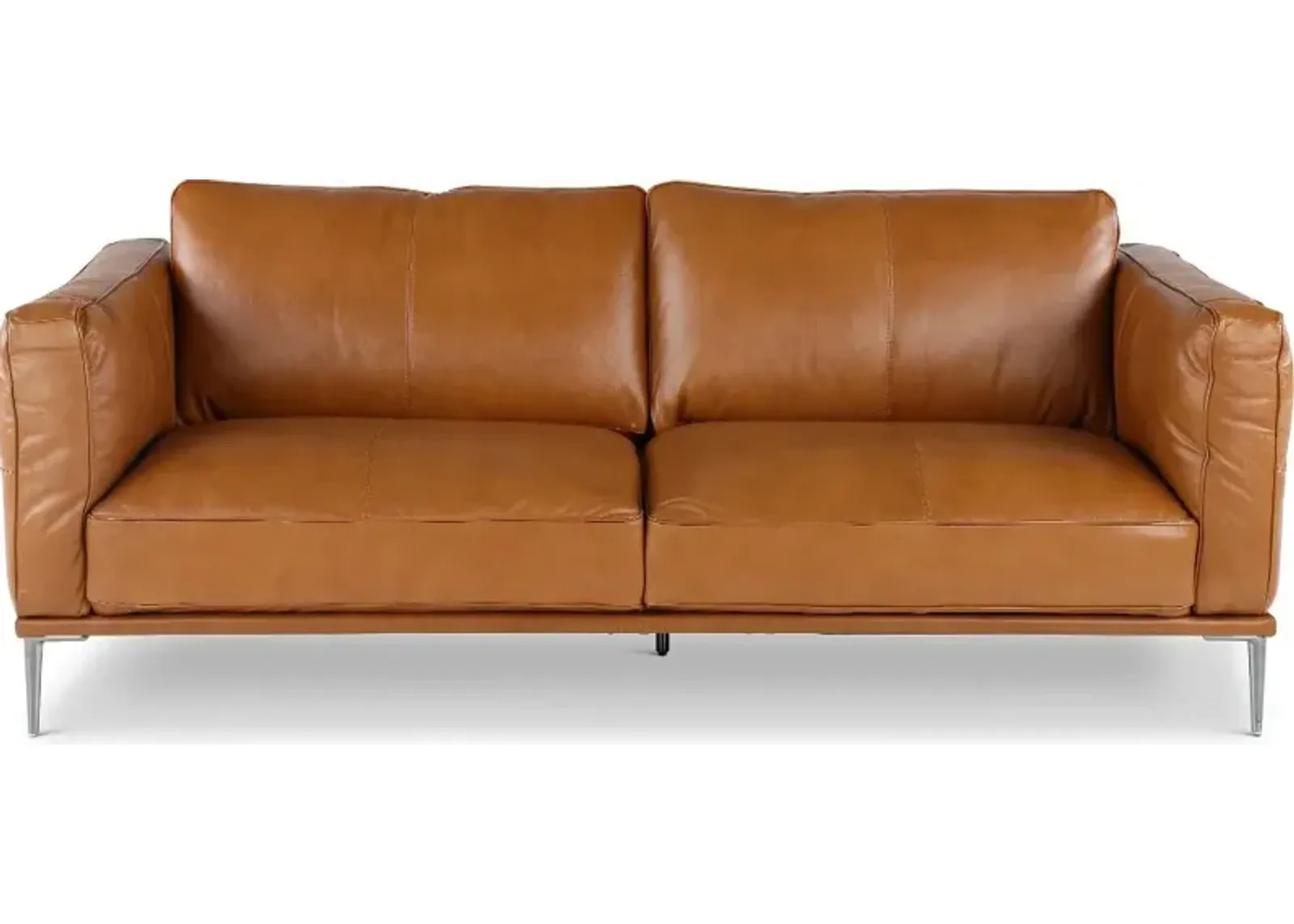 Oasis Tan Leather Sofa