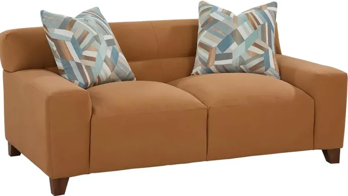 Adler Tan Loveseat