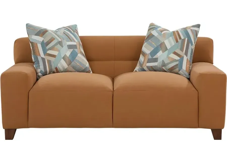 Adler Tan Loveseat