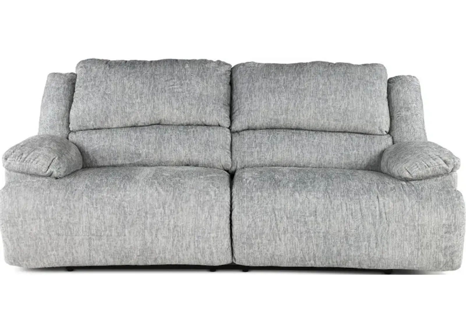 Mcclelland Gray Oversized Manual Reclining Sofa