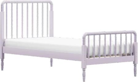 Alva Purple Lilac Twin Spindle Bed