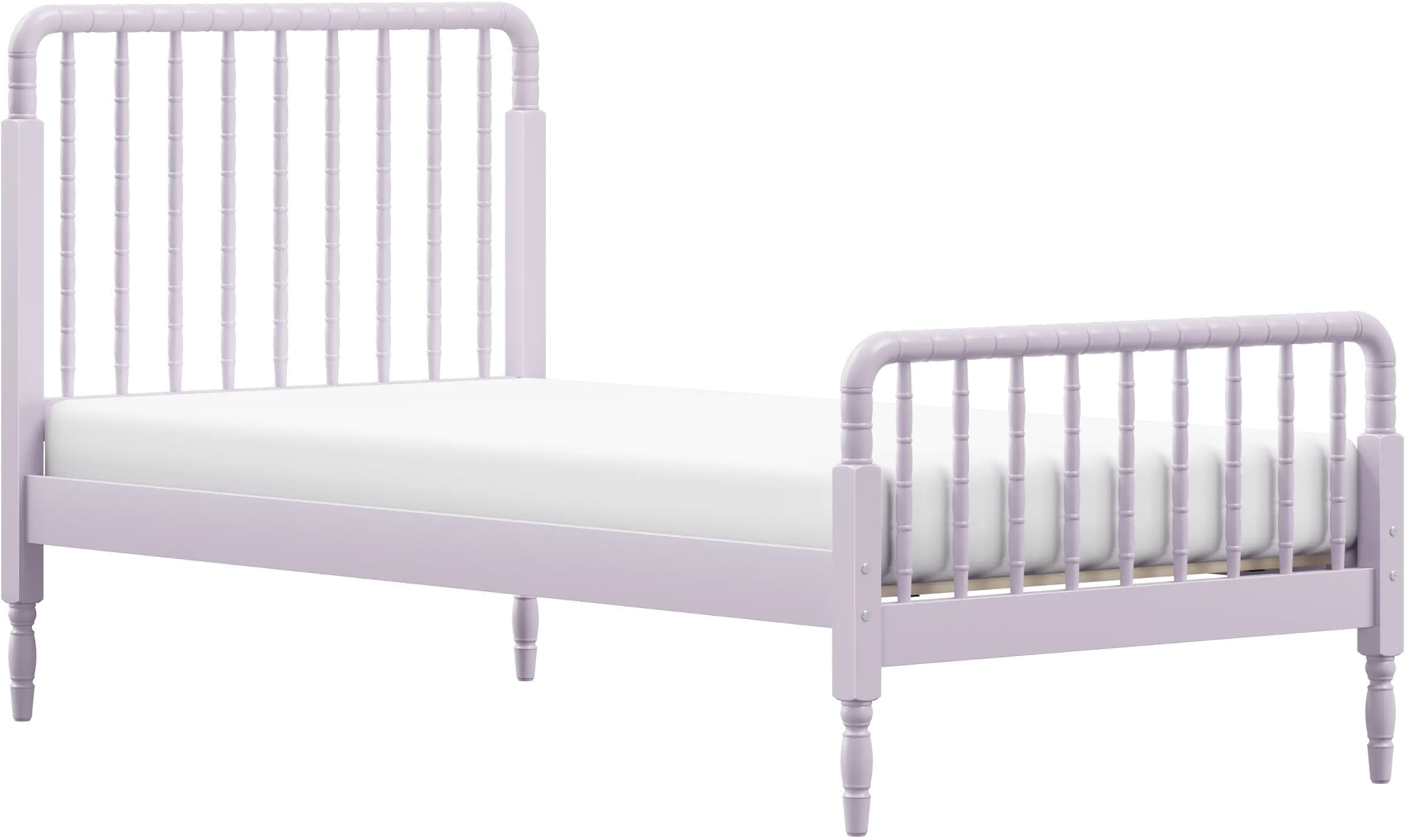 Alva Purple Lilac Twin Spindle Bed