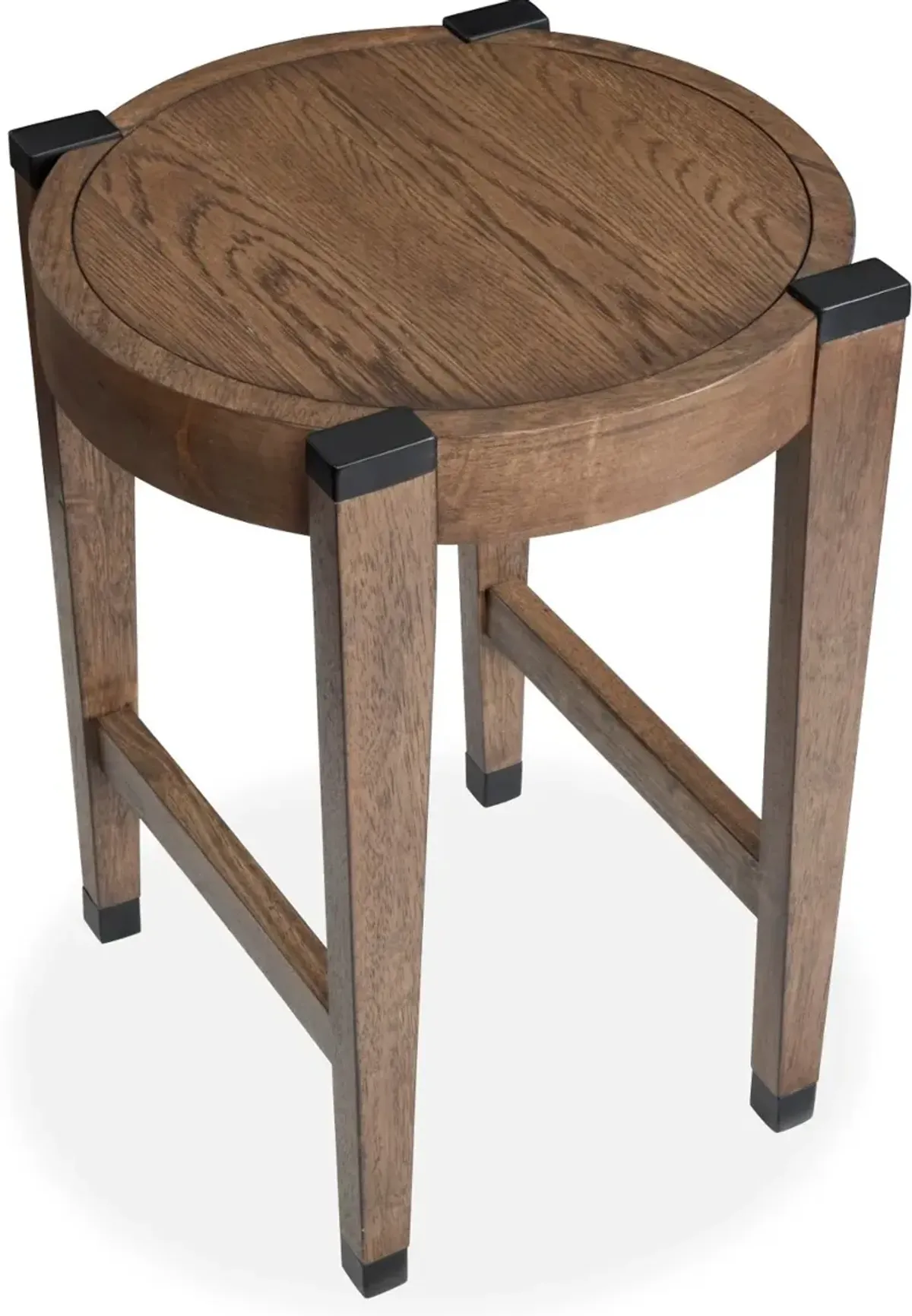 Kaysen Brown and Black End Table