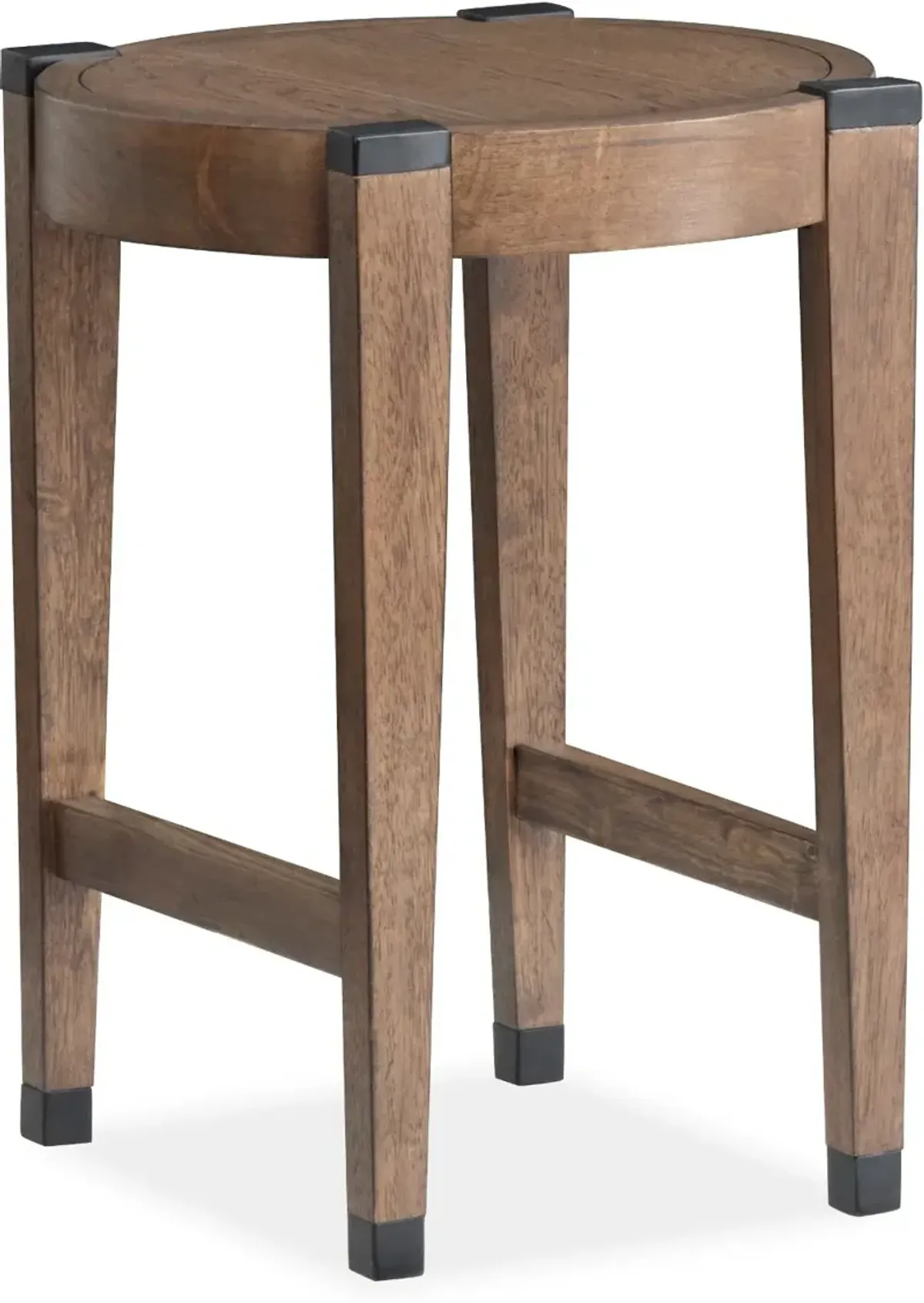 Kaysen Brown and Black End Table