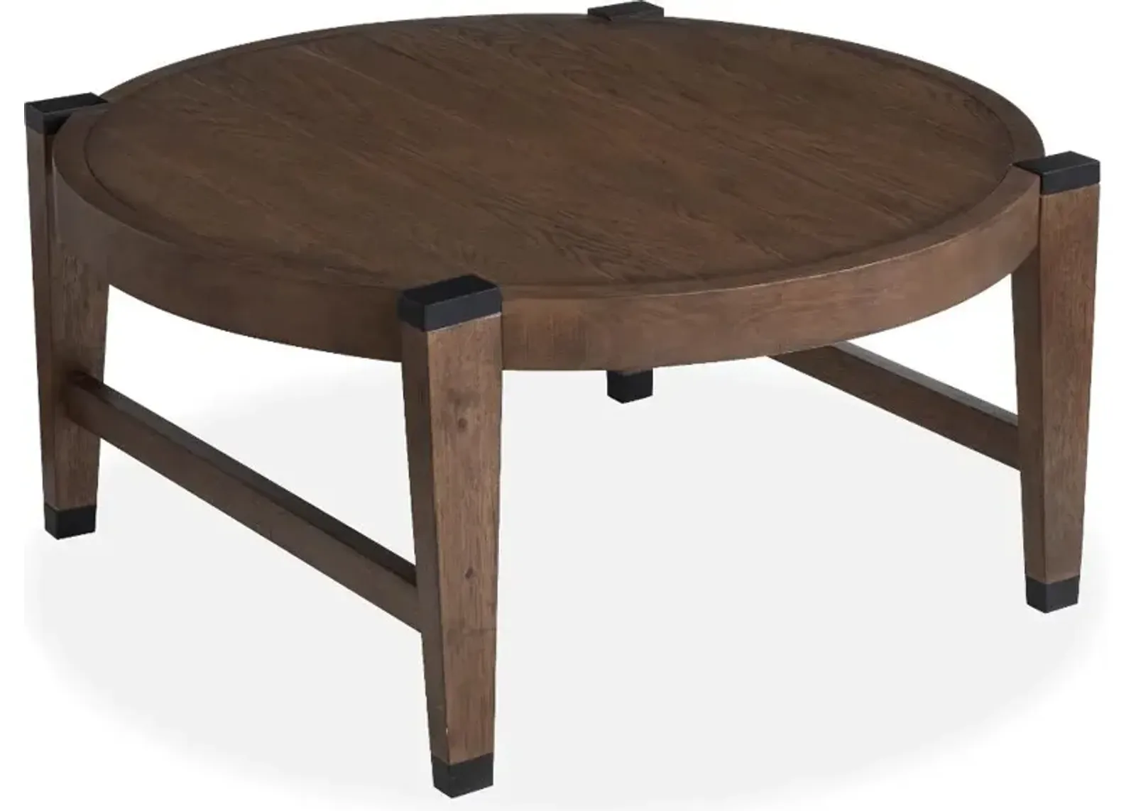 Kaysen Brown and Black Coffee Table