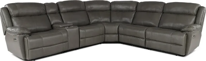 Eclipse Florence Heron 6-Piece Power Reclining Sectional