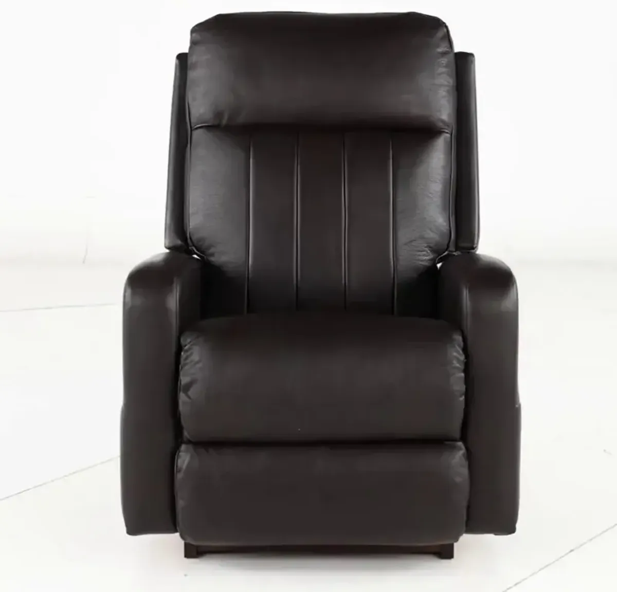 Finley Chocolate Power Rocker Recliner with Headrest and Lumbar...