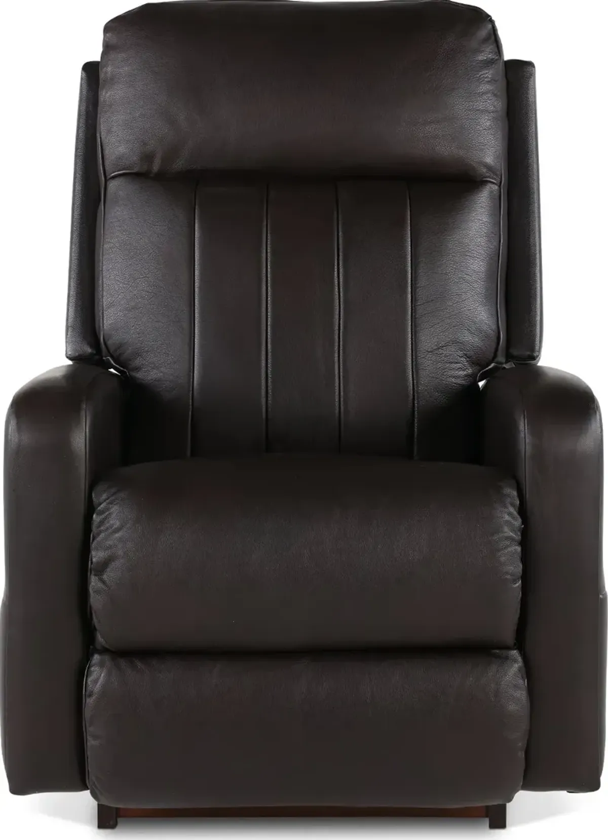Finley Chocolate Power Rocker Recliner with Headrest and Lumbar Support